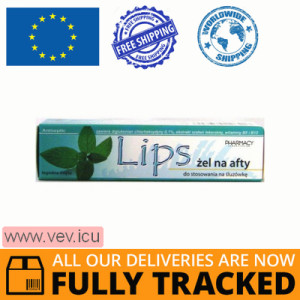 Lips gel for aphthae 10ml — Made in Poland — Free Delivery Lips gel for aphthae 10ml — Made in Poland — Free Delivery