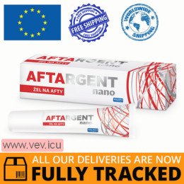 Aftargent Nano, aphthous gel, 15 ml — Made in Poland — Free Delivery