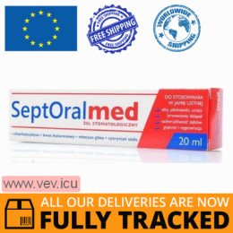 SeptOral med gel 20ml — Made in Poland — Free Delivery