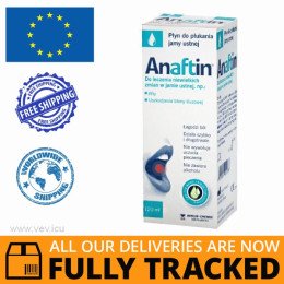 Anaftin Mouthwash 120ml — Made in Germany by Berlin Chemie — Free Delivery