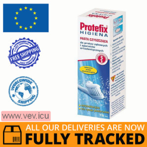 Protefix Hygiene, Denture Cleaning Paste, 75 ml — Made in Germany — Free Delivery
