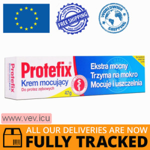 Protefix, Denture Fixing Cream, Extra Strong, 47 g — Made in Germany — Free Delivery