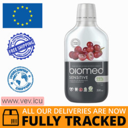 Biomed Sensitive, mouthwash, fluoride-free, 500ml — Made in Russia — Free Delivery