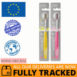 Biomed Silver, toothbrush, medium-hard, 1 piece — Made in Russia — Free Delivery