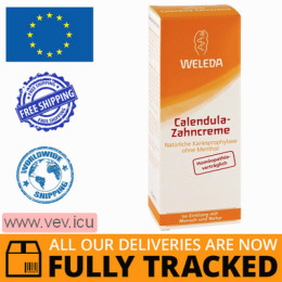 Weleda Calendula Toothpaste, 75 ml — Made in Switzerland — Free Delivery