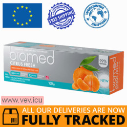 Biomed Citrus Fresh Toothpaste 100g — Made in Russia — Free Delivery