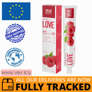 Splat, toothpaste, Love sparkling raspberry love, 75 ml — Made in Russia — Free Delivery