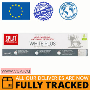 Splat Toothpaste Professional White Plus 100ml — Made in Russia — Free Delivery