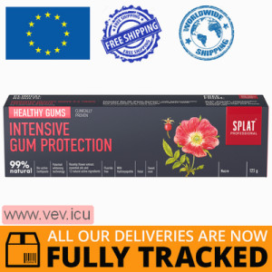 Splat Professional Bio Healthy Gums, toothpaste without fluoride, 125 g — Made in Russia — Free Delivery