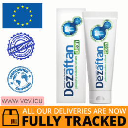 Dezaftan Clean, gel toothpaste, 75 ml — Made in Poland by Aflofarm — Free Delivery