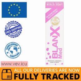 Blanx Med, toothpaste, Delicate Gums, 75ml — Made in Italy — Free Delivery