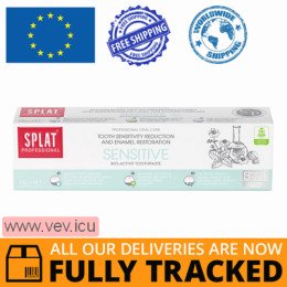 Splat Professional Sensitive Paste Remineralizing Enamel for Sensitive Teeth 100ml — Made in Russia — Free Delivery