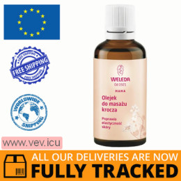 Weleda Mama, perineal massage oil, 50 ml — Made in Switzerland — Free Delivery