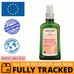 Weleda Mama, Massage Oil for Stretch Marks for Pregnant Women, 100 ml — Made in Switzerland — Free Delivery