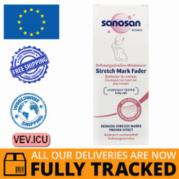 Sanosan Mama, Serum for stretch marks for pregnant women 75 ml — Made in Germany — Free Delivery
