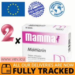Mamarin, for fatigue and nausea during pregnancy, 2p x 30 tablets — Made in Poland — Free Delivery