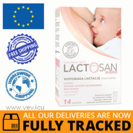 LACTOSAN MAMA POWDER SUPPORTING THE LACTATION 14 SACHETS - MADE IN POLAND - FREE SHIPPING 