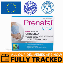 PRENATAL UNO 30 CAPS — MADE IN POLAND — FREE SHIPPING