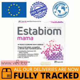 Estabiom Mama (formerly Estabiom Pregna), 20 capsules — Made in Poland — Free Delivery