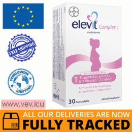 Elevit-Complex 1, planning and first trimester of pregnancy, 30 tablets — Made in Germany — Free Delivery