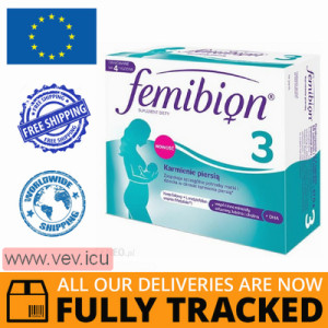 Femibion 3 28 tablets + 28 capsules — Made in Germany — Free Delivery