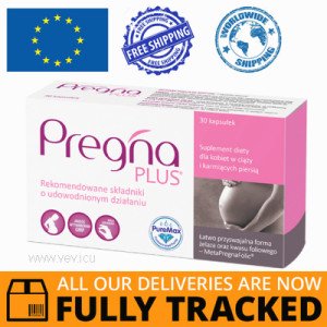 PREGNA PLUS 30 CAPS - MADE IN POLAND - FREE SHIPPING 