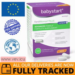FertilWoman Plus 120 tablets — Made in UK — Free Delivery