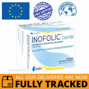 INOFOLIC COMBI 60 CAPS - MADE IN SPAIN - FREE SHIPPING