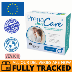 Aliness PrenaStart Care for men 60 capsules — Made in Poland — Free Delivery