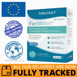 FERTILMAN 30 TABS - MADE IN UK - FREE SHIPPING 