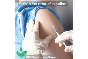 Pain in the area of injection