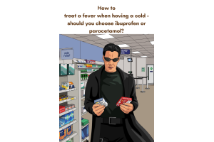How to treat a fever when having a cold - should you choose ibuprofen or paracetamol?